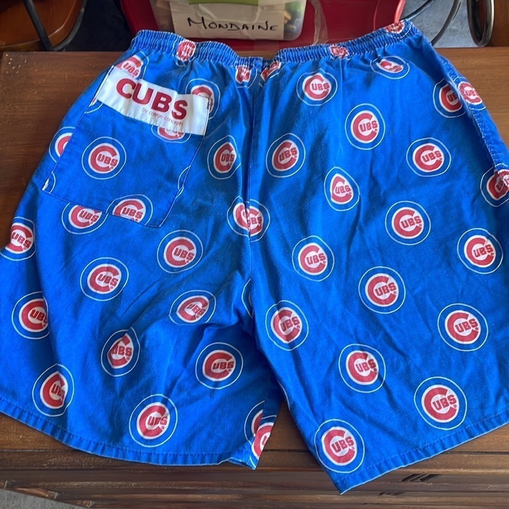 Vintage Men’s Cubs by College Concepts Cubs Shorts Size‎ 36-38 - Picture 4 of 9